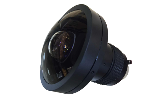 Fisheye Lens Steep‑Curvature Element Coating Technology